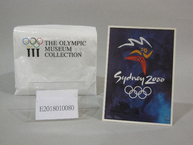 2000年夏季奧林匹克運動會海報圖-明信片