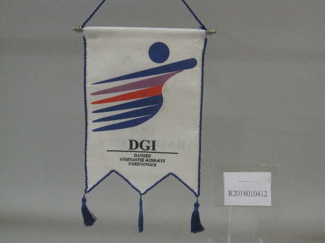 小錦旗紀念品-丹麥體操藝術運動聯合會DGI贈