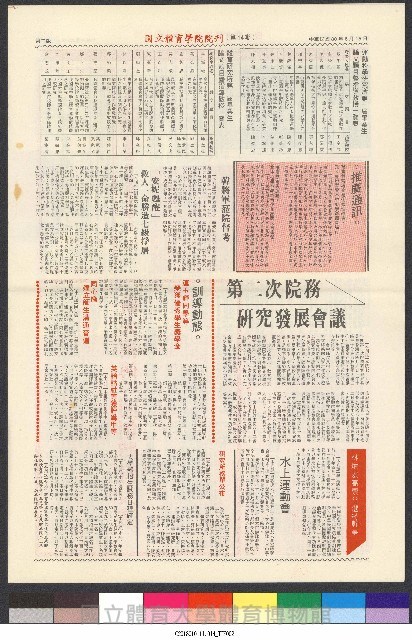 國立體育大學校刊-第1期~104期(缺23、58期;27和28同期)、缺82期) 藏品圖，第56張