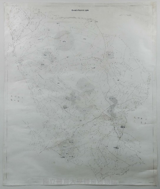 國立體育學院校舍俯視位置圖(數位檔)藏品圖，第1張