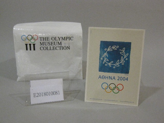 2004年夏季奧林匹克運動會海報圖-明信片藏品圖，第1張