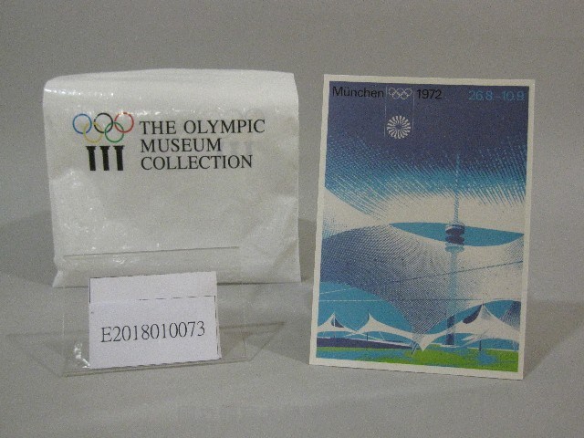 1972年夏季奧林匹克運動會海報圖-明信片藏品圖，第1張