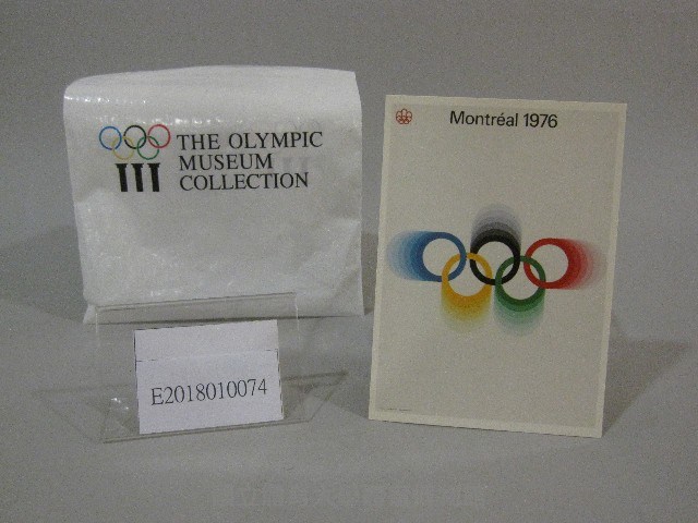 1976年夏季奧林匹克運動會海報圖-明信片藏品圖，第1張