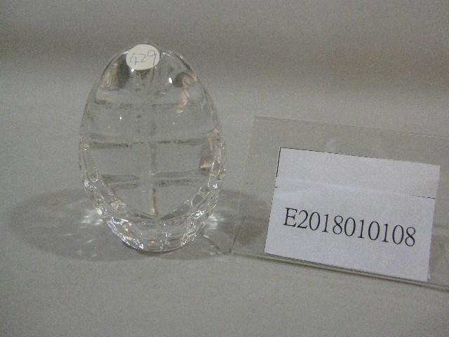 透明蛋型紀念品-英國羅浮堡大學贈藏品圖，第1張
