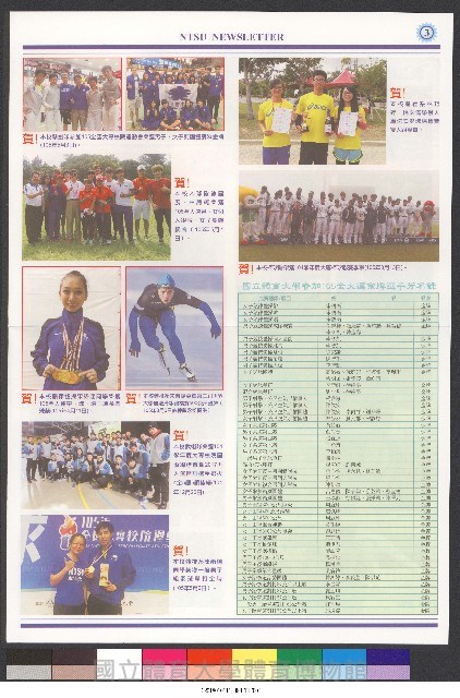 國立體育大學校刊-第1期~104期(缺23、58期;27和28同期)、缺82期) 藏品圖，第388張