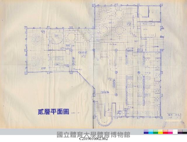餐廳建築工程平面設計圖本(掃描電子檔)_2藏品圖，第1張