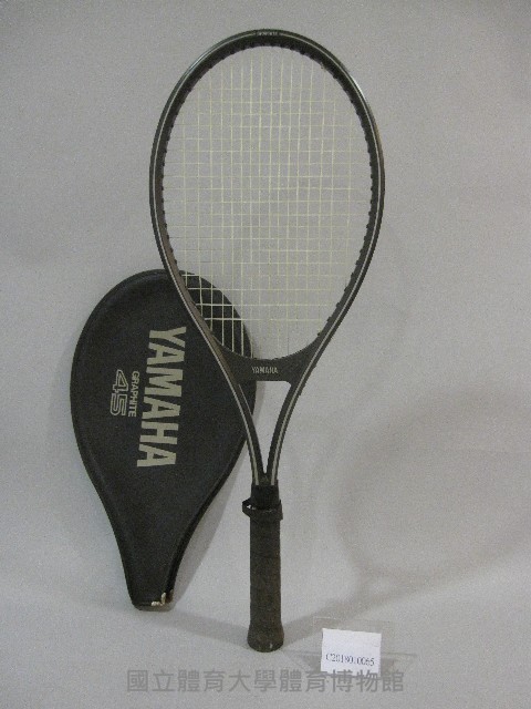 碳纖維硬球網球拍CARBON GRAPHITE45(YAMAHA牌)藏品圖，第1張