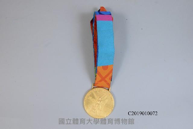 朱木炎勇奪2004年雅典奧運跆拳道男子58公斤級-金牌藏品圖，第1張