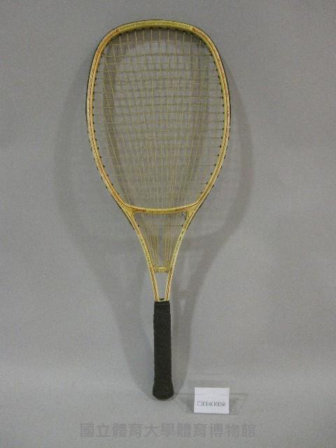 木製網球拍Sp.gw.G-100藏品圖，第1張