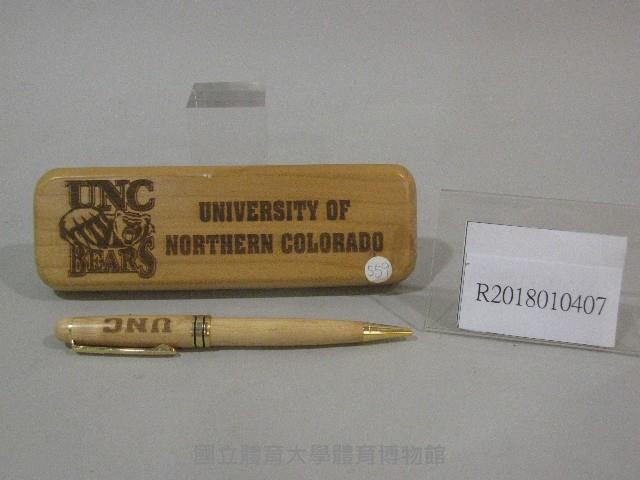 原子筆紀念品-美國北科羅拉多大學贈藏品圖，第1張
