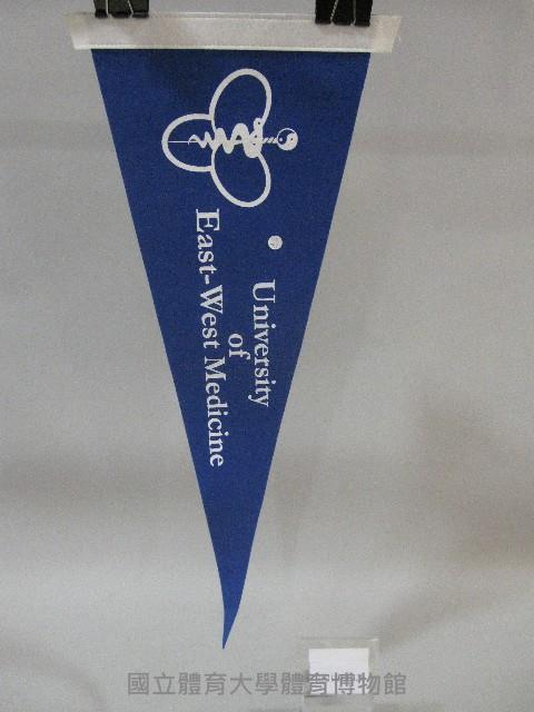 三角旗紀念品-美國國際醫藥大學贈藏品圖，第1張