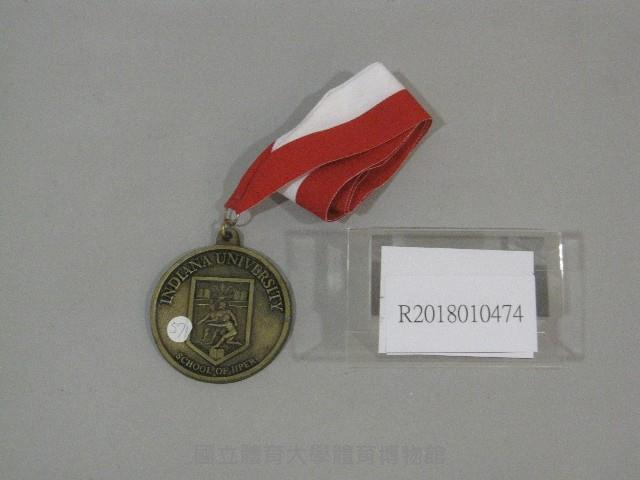 獎牌紀念品-美國印第安納大學贈藏品圖，第1張
