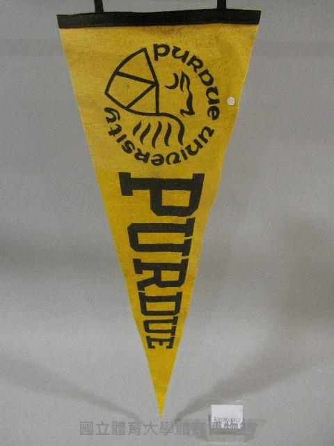 三角旗紀念品-美國普渡大學贈藏品圖，第1張