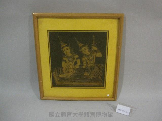 埃及人物圖-畫(裝框)藏品圖，第1張