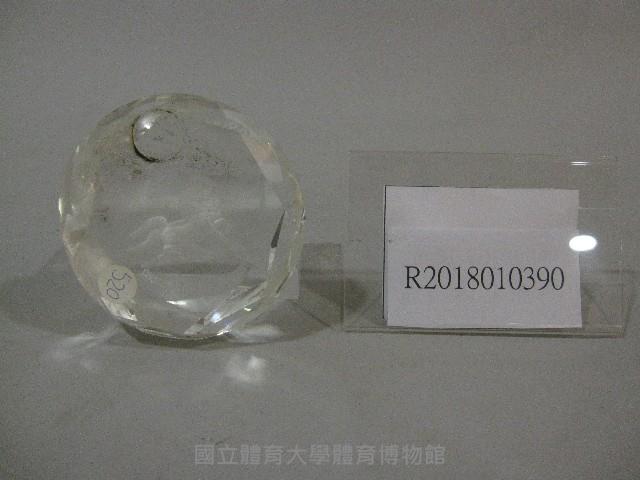 雙馬圖-透明紙鎮紀念品-韓國忠南大學贈藏品圖，第1張