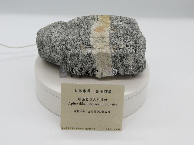 細晶岩侵入片麻岩藏品圖，第1張