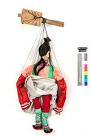 懸絲傀儡戲偶-齊眉旦 藏品圖，第3張