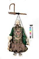 懸絲傀儡戲偶-鬚文藏品圖，第3張