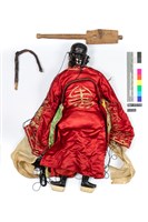 懸絲傀儡戲偶-紅鬚烏大花藏品圖，第2張