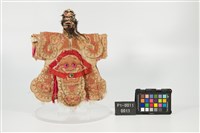 布袋戲偶-開嘴大黑花藏品圖，第1張