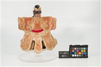 布袋戲偶-開嘴大黑花藏品圖，第2張