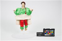 布袋戲偶-開面旦藏品圖，第3張