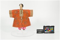 布袋戲偶-開面旦藏品圖，第1張