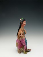 布袋戲偶─笑嘴旦藏品圖，第5張