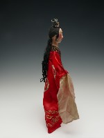 布袋戲偶─中髻旦藏品圖，第7張