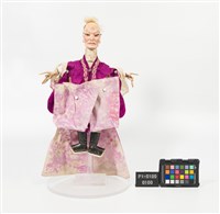 布袋戲偶-白毛旦藏品圖，第3張