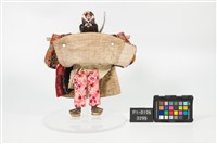 布袋戲偶-文目黑大花藏品圖，第3張