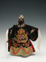 布袋戲偶─文目黑大花藏品圖，第4張