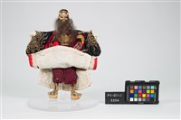 布袋戲偶-包公頭藏品圖，第3張