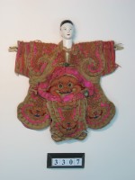 布袋戲偶─劍眉武生藏品圖，第6張