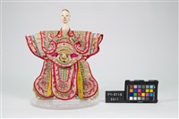 布袋戲偶─捲眉武生藏品圖，第1張