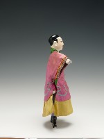 布袋戲偶─捲眉武生藏品圖，第9張