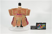 布袋戲偶─捲眉武生藏品圖，第2張