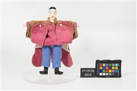 布袋戲偶─捲眉武生藏品圖，第3張