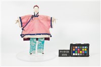 布袋戲偶─開面旦藏品圖，第3張