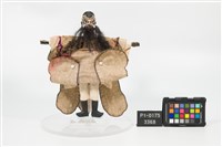 布袋戲偶-黑大花藏品圖，第3張