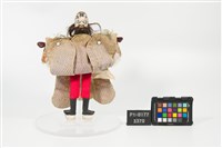 布袋戲偶-黑大花藏品圖，第3張