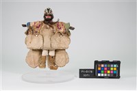 布袋戲偶-黑大花藏品圖，第3張