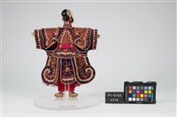 布袋戲偶-黑大花藏品圖，第3張