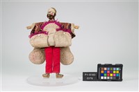 布袋戲偶-黑大花藏品圖，第4張