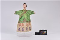 布袋戲偶-開面旦藏品圖，第1張