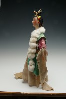 布袋戲偶─小旦藏品圖，第2張