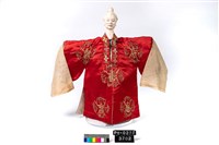 布袋戲偶─白毛旦藏品圖，第1張