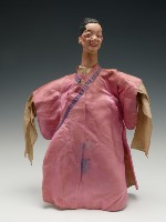 布袋戲偶─女丑藏品圖，第1張