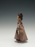 布袋戲偶─女丑活嘴藏品圖，第2張