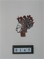 中國河北皮影戲偶─小生藏品圖，第1張